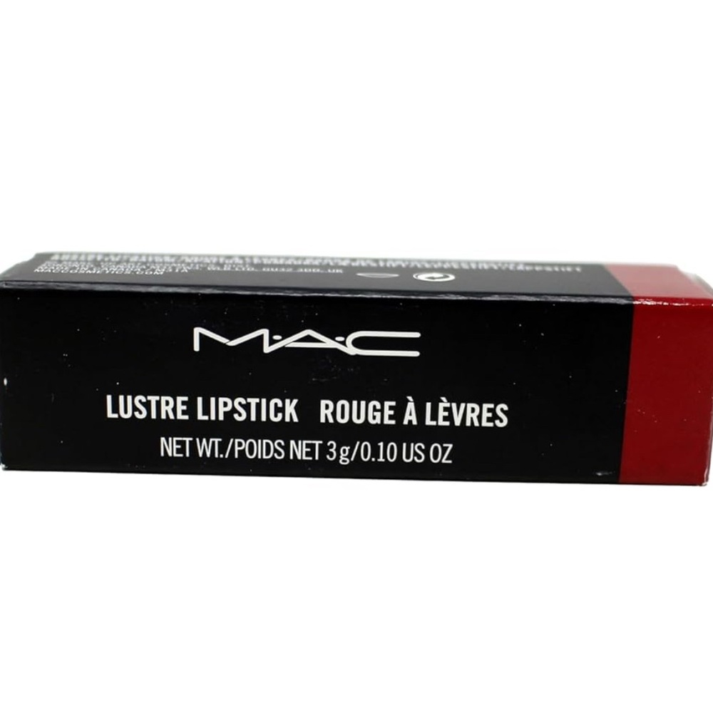 MAC Lustre Lipstick • Lady Bug • Red • Sold Out Shade • New in Box - Picture 2 of 3